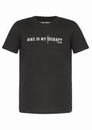 Camiseta Bike is My Theraphy - Preta - Masculina