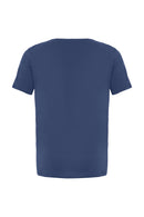 Camiseta Destino - Algodão Egipcio - Azul