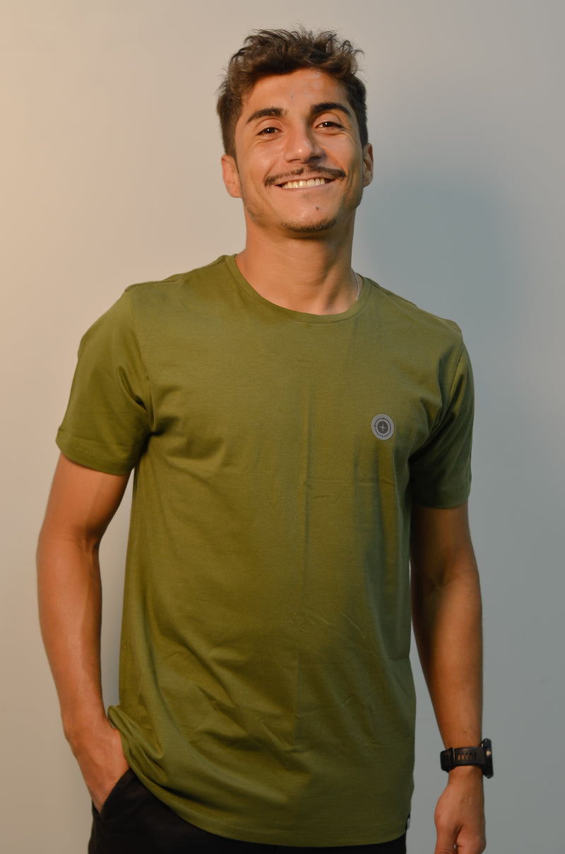 Camiseta Destino - Algodão Egipcio - Verde