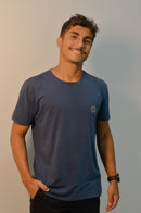 Camiseta Destino - Algodão Egipcio - Azul